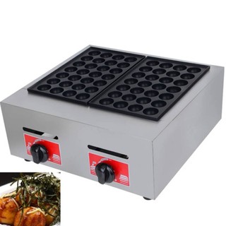 เตาทาโกะยากิ เครื่องทาโกะยากิ Takoyaki maker  เครื่องทำทาโกะยากิ 56 หลุม หลุมกว้าง 4cm ใช้แก๊ส ***สินค้ามีพร้อมส่ง***