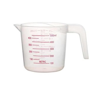 ถ้วยตวง ถ้วยพลาสติก 500ml / 2 Cup MEASURING CUP แก้วตวง แก้วพลาสติก ถ้วยตวงของเหลว T0450