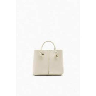 กระเป๋าสะพาย ZARA MINI CITY BAG แท้ สีขาวครีม