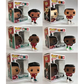 โมเดลฟิกเกอร์ Funko POP Football Liverpool Sadio Paul Romelu Roberto สําหรับเก็บสะสม