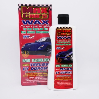 MAX CAR NANO WAX สีแดง (1476)