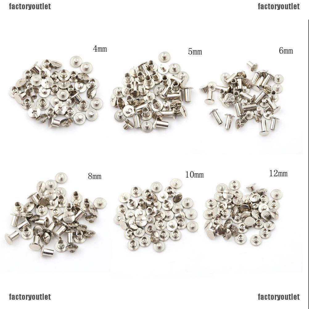 Crocs Replacement Rivets 100pk Clear Plastic Snap-Lock Binding Screw ...