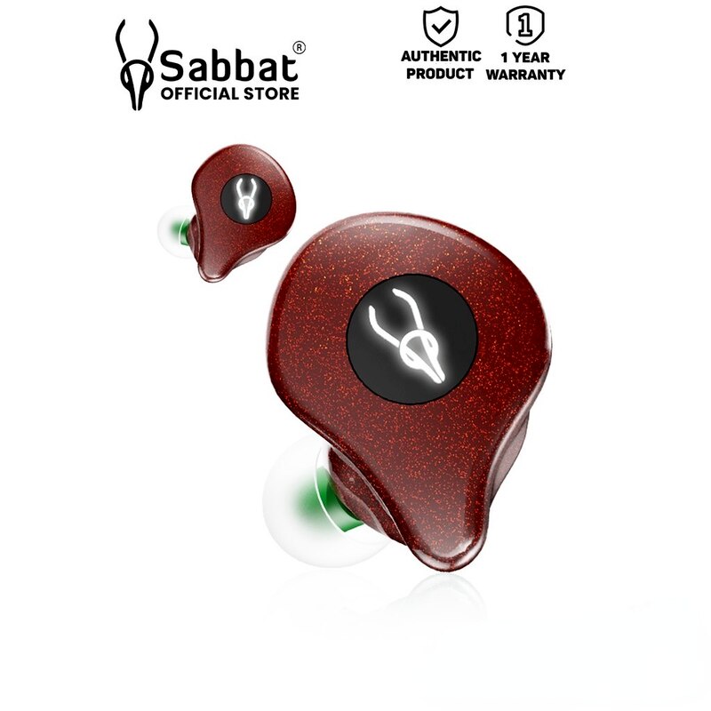 Sabbat E16 TWS Bluetooth Earphones Noise Cancellation 45ms Latency Dual Mode Deep Bass Noise Cancell