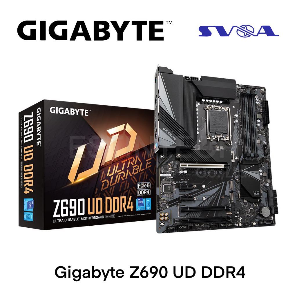Mainboard(เมนบอร์ด) 1700 Gigabyte Z690 UD DDR4 ของใหม่ประกัน 3ปี