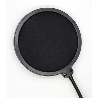 แผ่นกรองเสียง กันลม Pop filter mask shield protection กรองเสียง ใช้กับไมโครโฟน ขาตั้งไมค์