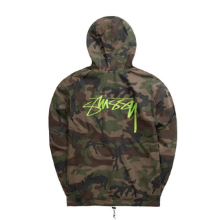 SLUM LTD - STUSSY RIPSTOP PULLOVER Camo