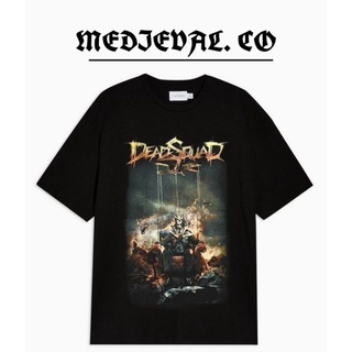 [S-5XL]เสื้อยืด Deadsquad - METAL BAND Clothing / เสื้อยืด สไตล์อินโดนีเซีย / ผู้ใหญ่ / ผู้ชาย / สีดํา / ขนาดเกิน / TEE