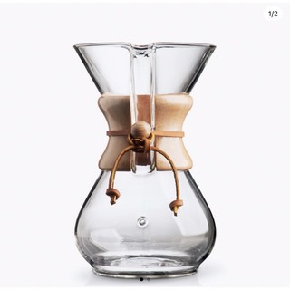 % Chemex 6 Cup with Wood Collar เครื่องชงกาแฟดริป จาก % Arabica