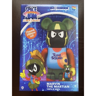 bearbrick marvin spacejam 400/100%