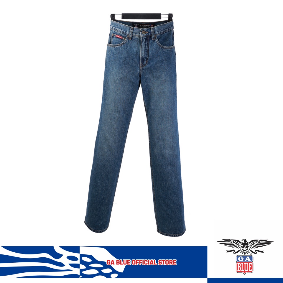 GA Blue 911 Mens Regular Rise Regular Fit Jeans - 1339
