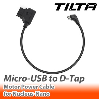 Tilta Micro-USB to D-Tap Motor Power Cable for Nucleus-Nano สาย D-Tap ไป Micro-USB สำหรับจ่ายไฟจากแบต V-Mount