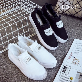 casual shoes รองเท้าผ้าใบสวมง่ายๆ ใส่สบาย canvas shoes รองเท้าสไตล์เกาหลี รองเท้ารุ่น