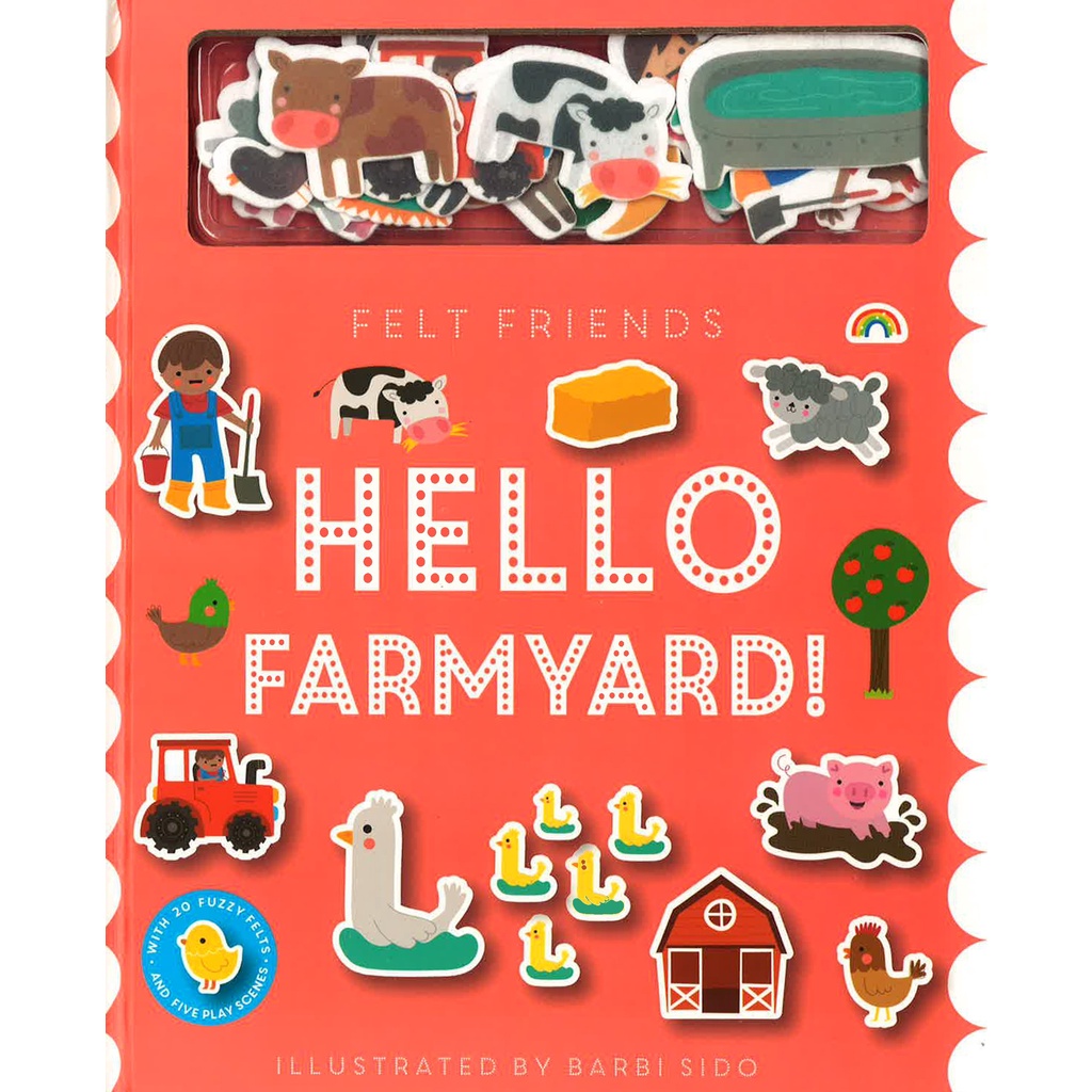 BBW หนังสือ Felt Friends: Hello Farmyard ISBN: 9781784681753