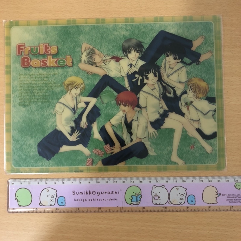 fruits basket แผ่นรองเขียน 2