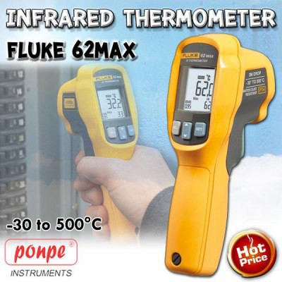 FLUKE 62MAX IR THERMOMETER เครื่องวัดอุณหภูมิอินฟราเรด