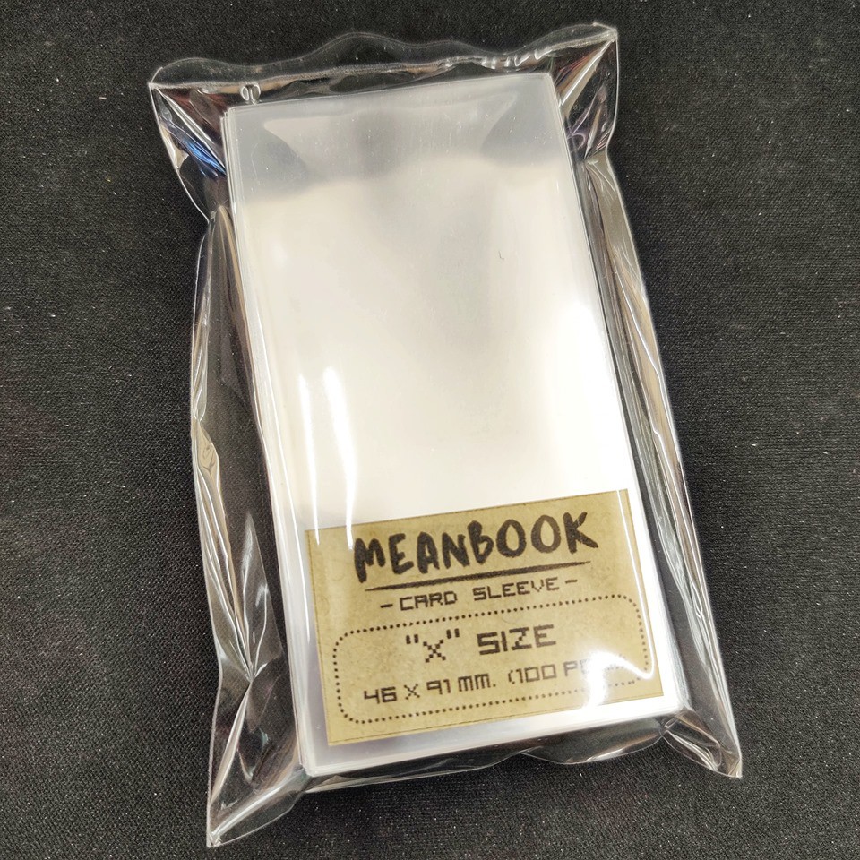 ซองใส่การ์ด Size X Card Sleeve (ขนาดการ์ด 46x91 mm.) (Helvetiq วินสตัน ฟอเรสต์ คาริบา โกทาวน์)