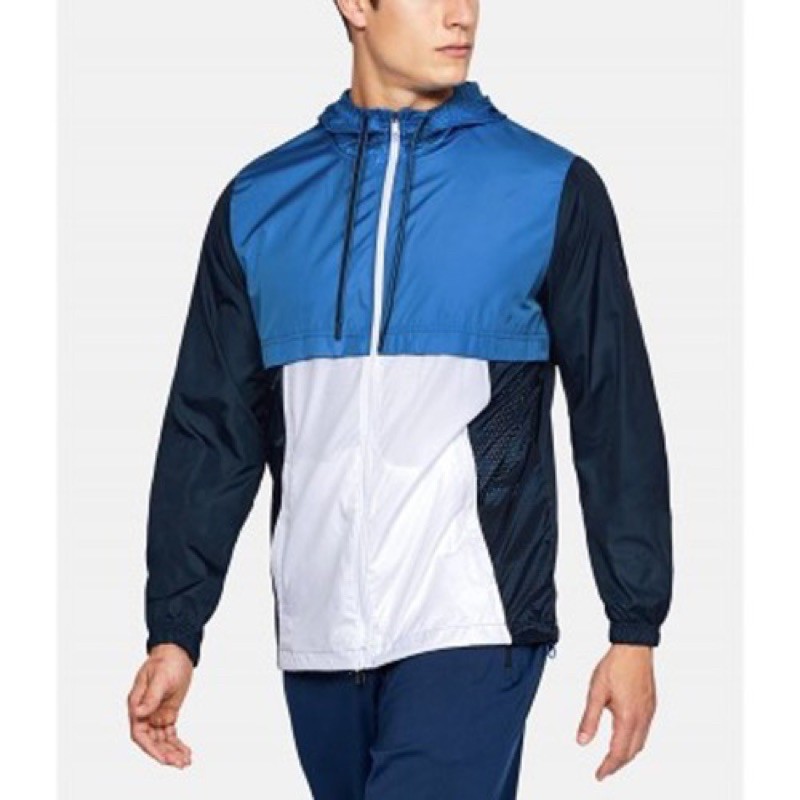 เสื้อแจ็คเก็ต Under Armour UA Men's Sportstyle Windbreaker Jacket ของแท้ 100% จากช็อป (#1306482-408)
