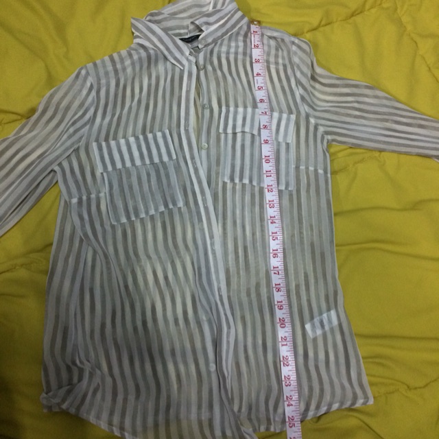 เสื้อเชิ้ต  mark and spencer สภาพดี ใส่2ครั้ง