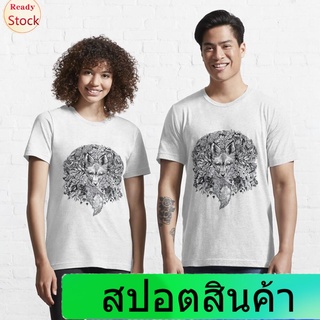 เสื้อยืดยอดนิยม Hidden fox Essential T-Shirt Sports T-shirt