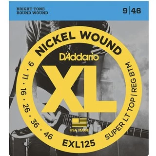[ของแท้100%] D'Addario EXL Nickel Wound สายกีตาร์ไฟฟ้า XL NICKEL STRINGS เบอร์ 8/9/10/11/12 /EXL120/EXL110/EXL115/EXL145