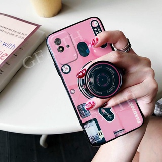 New เคส Realme GT Neo2 5G / Narzo 50i Casing Silicone Cute Fashion Camera Stand Holder Back Cover เคสโทรศัพท์ Realmi GTNeo2 5G RealmeNarzo50i Phone Case