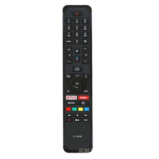 รีโมตคอนโทรลทีวี สําหรับ Toshiba Smart TV Voice RC43160 CT-8556 LT43VA6955 LT55XX