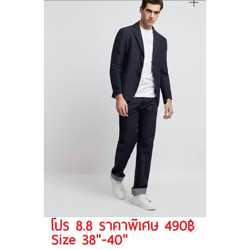 กางเกงยีนส์ Armani Jeans เอว 38" 40" ของแท้