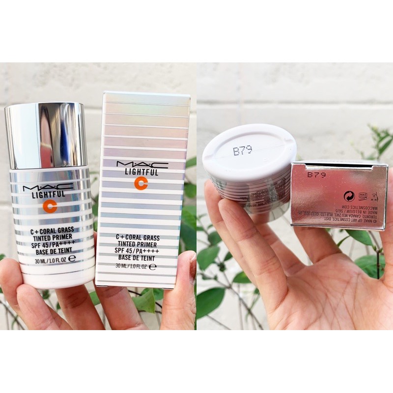 lightful c coral grass tinted primer