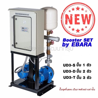 EBARA (เอบาร่า) ชุดบูสเตอร์ปั๊มเดี่ยว UD3-S 2CDX-120/20 (E061-7932)