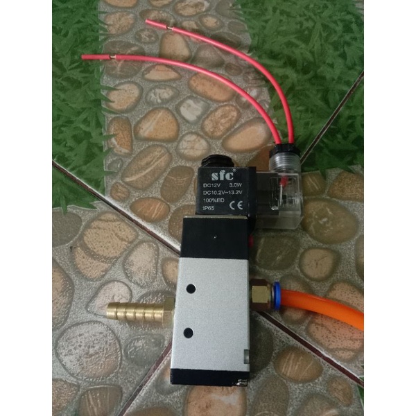 โซลินอยด์แต่งแตรพร้อมใช้..เลือกทางเข้าลมได้ 3แบบ ยิงแรง เสื้อสูบทนทาน อุดกันน้ำประกอบพร้อมใช้ - รูปที่ 2