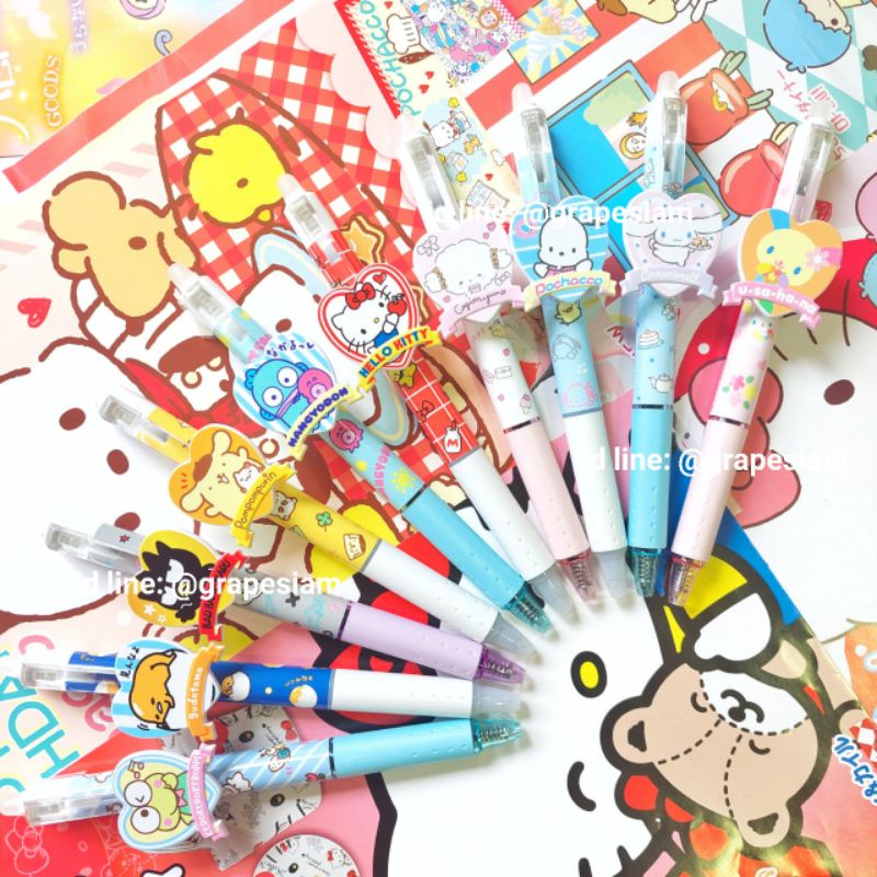 ปากกาลบได้ Frixon ลาย Sanrio จากญี่ปุ่นแท้00% (หมึกสีดำ) ปากกาSanrio