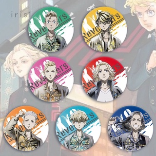 เข็มกลัดลายการ์ตูน Tokyo Revengers Manjiro Ken Takemichi Hinata Atsushi Chibi Kawaii Pins สําหรับตกแต่งบ้าน