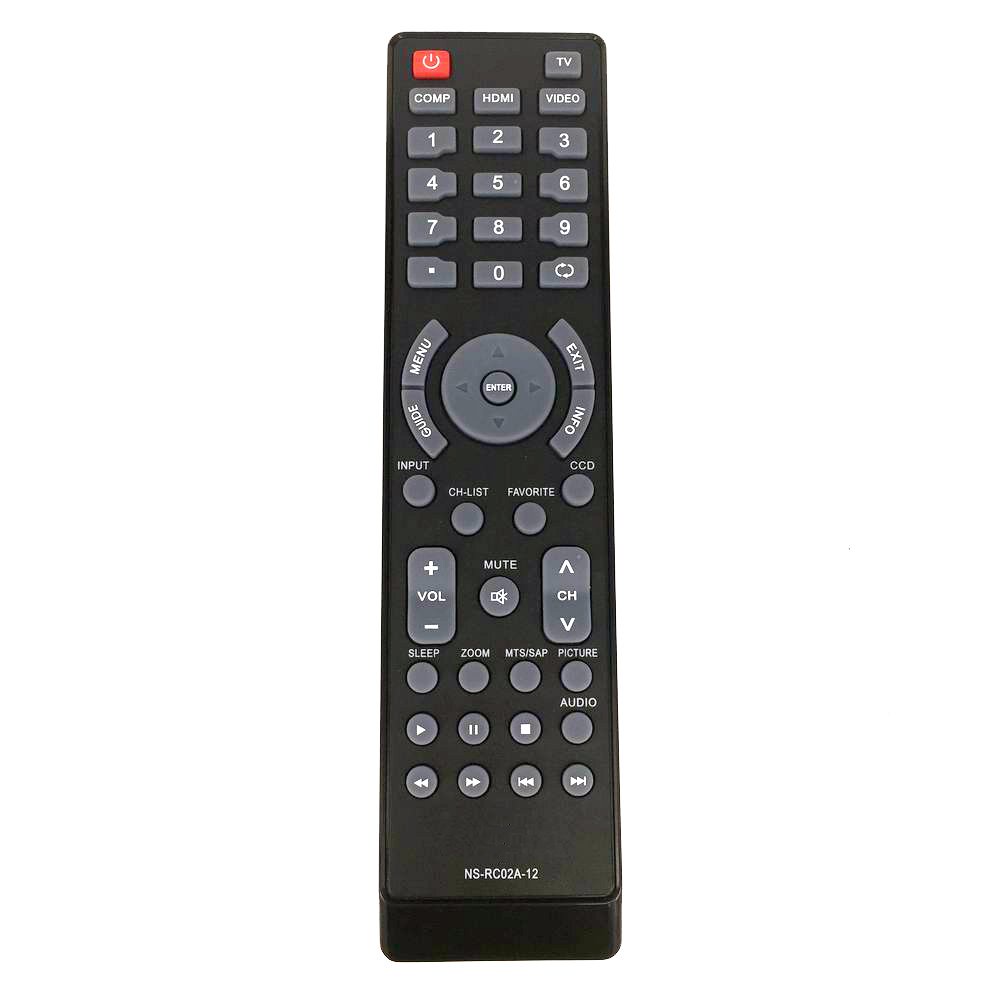 เปลี่ยนใหม่ NS-RC02A-12 สําหรับ INSIGNIA LCD LED TV รีโมทคอนโทรล NS-RC03A-A13 DX15E220A12 DX19E220A 