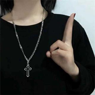 12022 Harajuku style street dark cross necklace necklace accessories