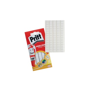 กาวดินน้ำมัน 65 ชิ้น สีขาว Pritt พริทท์ กาวหมากฝรั่ง กาวติดฝนัง