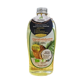 Tropicana oil น้ำมันมะพร้าวสกัดเย็น 100% ขนาด 500ml หมดอายุ 06/25