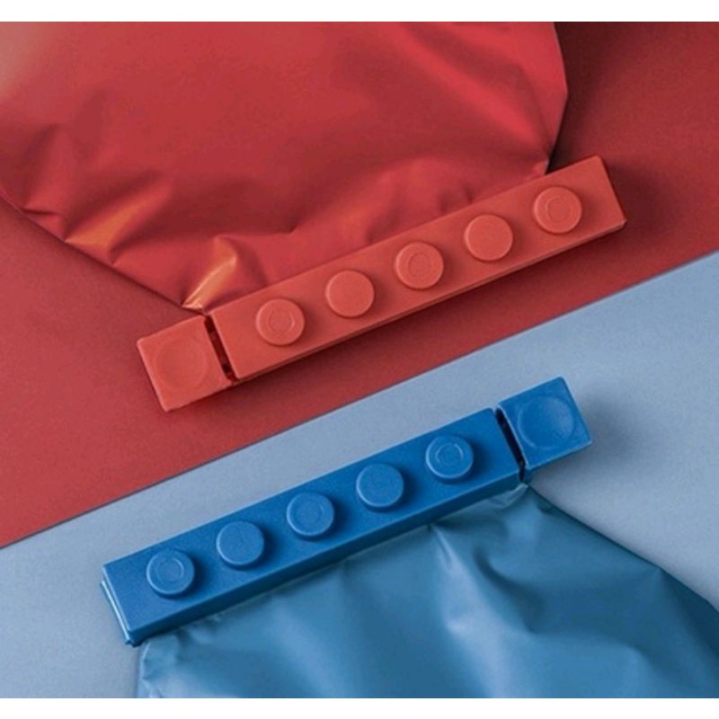 🌯พร้อมส่ง🌯 ที่หนีบถุงขนม กันลม 1กล่อง 4 ชิ้น - รูปที่ 4