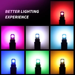 หลอดไฟ T5 Led พร้อมซ็อกเก็ตบิด W3W W1.2W 2SMD 12V COB 1 ชิ้น