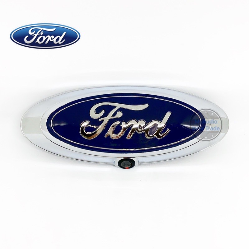 กล้องมองหลังตรงรุ่น FORD RANGER 2012-2021   พร้อมฝาโลโก้ และสายสัญญาณ ความคมชัดระดับ HD