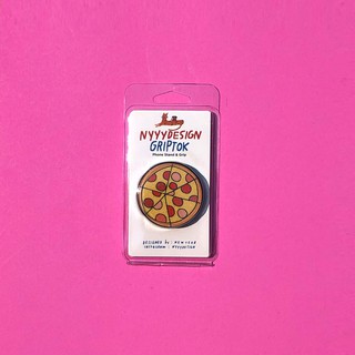 (Nyyydesign) Pizza griptok *พร้อมส่ง ที่ติดหลังโทรศัพท์