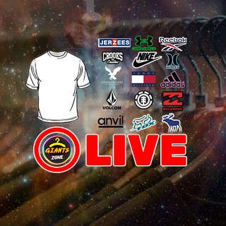 เสื้อยืดแบรนด์ มือสอง 20-100฿ เฉพาะไลฟ์