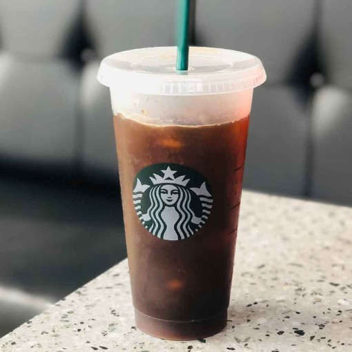 Starbucks Putih tulen telus แก้วเก็บความเย็น ระบายอากาศ ใช้ซ้ําได้ 710 มล. (1ea)