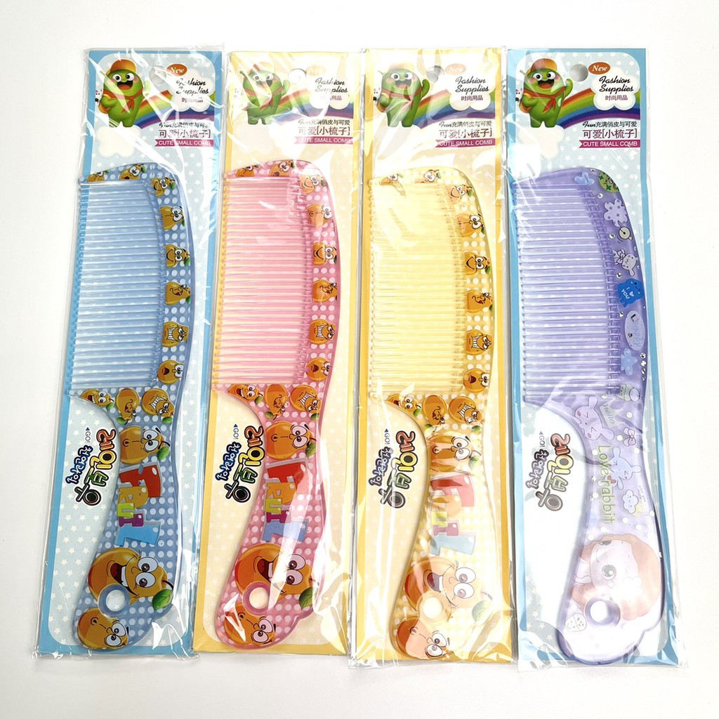 หวีพลาสติก ขนาด 21 cm. แม่ค้าสุ่มเลือกสีให้นะคะ หวีพกพา หวีพลาสติก หวีอีโต้ ขายส่ง จากโรงงาน - รูปที่ 6