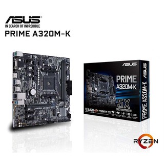 MAINBOARD (เมนบอร์ด) AM4 ASUS PRIME A320M-K Warranty 2 - y