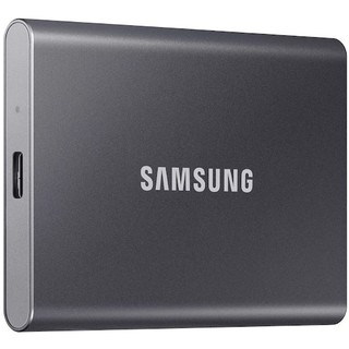 Samsung SSD T7 Portable 2TB (Gray) ฮาร์ดดิสก์ เอสเอสดีพกพา (MU-PC2T0T/WW)