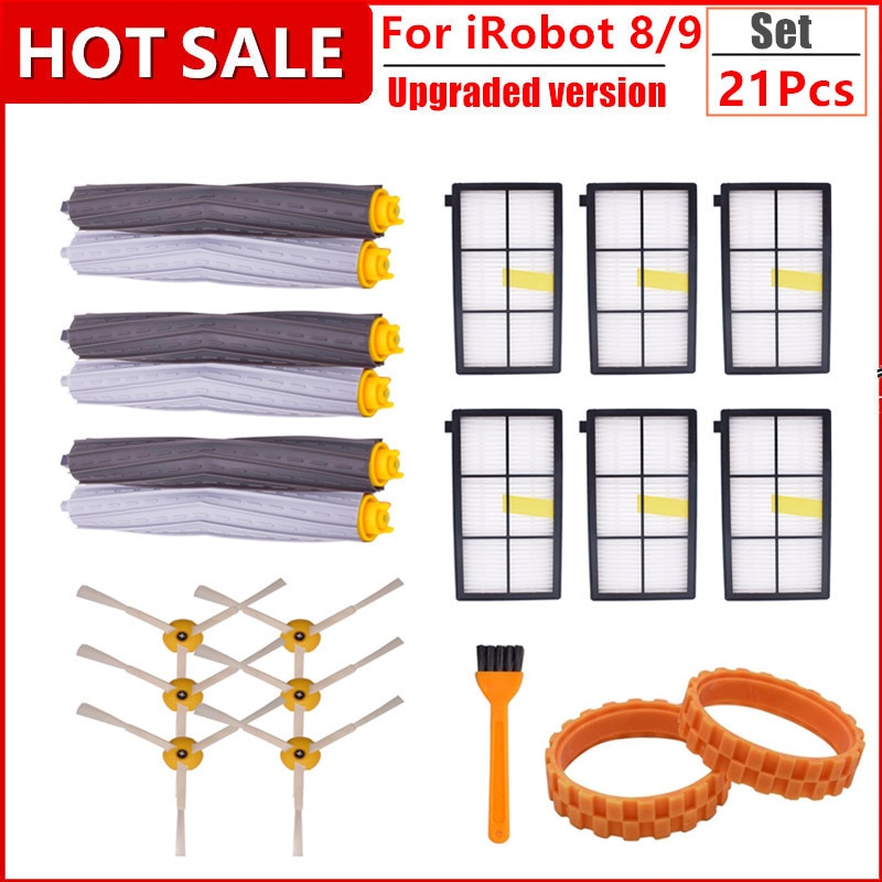 IRobot Roomba parts kit series 800 860 865 866 870 871 880 885 886 890 900 960 966 980-brushes and f