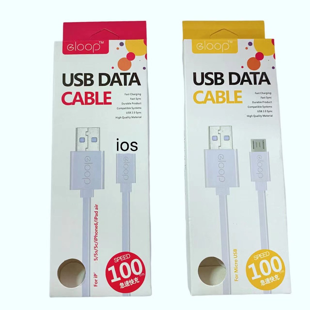 สายชาร์จแท้ ชาร์จไฟเร็ว USB Cable fast charging ซิงค์ข้อมูลอย่างเสถียร