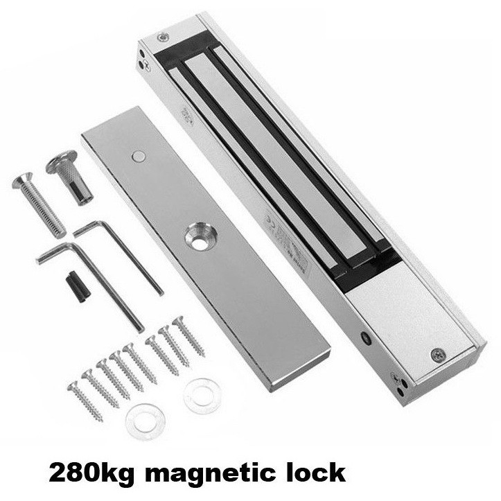 กลอนแม่เหล็ก Magnetic Lock 600Lbs 24V