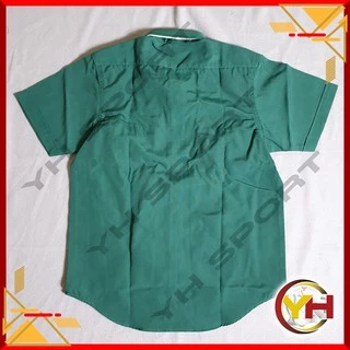 เสื้อเนตรนารี ตรา ศรุตา สีเขียวกลาง ทรงสวย ผ้าโทเรเกรดพรีเมี่ยม ใส่สบาย❌ขายแยกแค่เสื้อ❌ 🎈[พร้อมส่ง🌷]