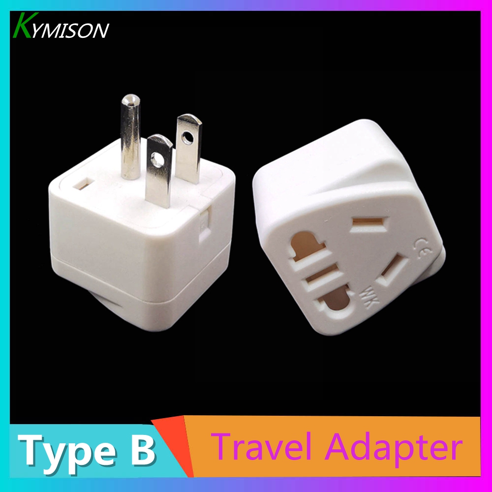 Us Japan Travel Adapter, US/AU/EU/China 2pin 3pin Socket To America Canada Thailand Philippines Plug Converter สําหรับ Travelling ใช้ในบ้าน 10A 250V